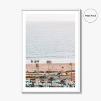 Pacific Palisades Fine Art Photo Print, Los Angeles, Asilomar Park, California Coast Poster