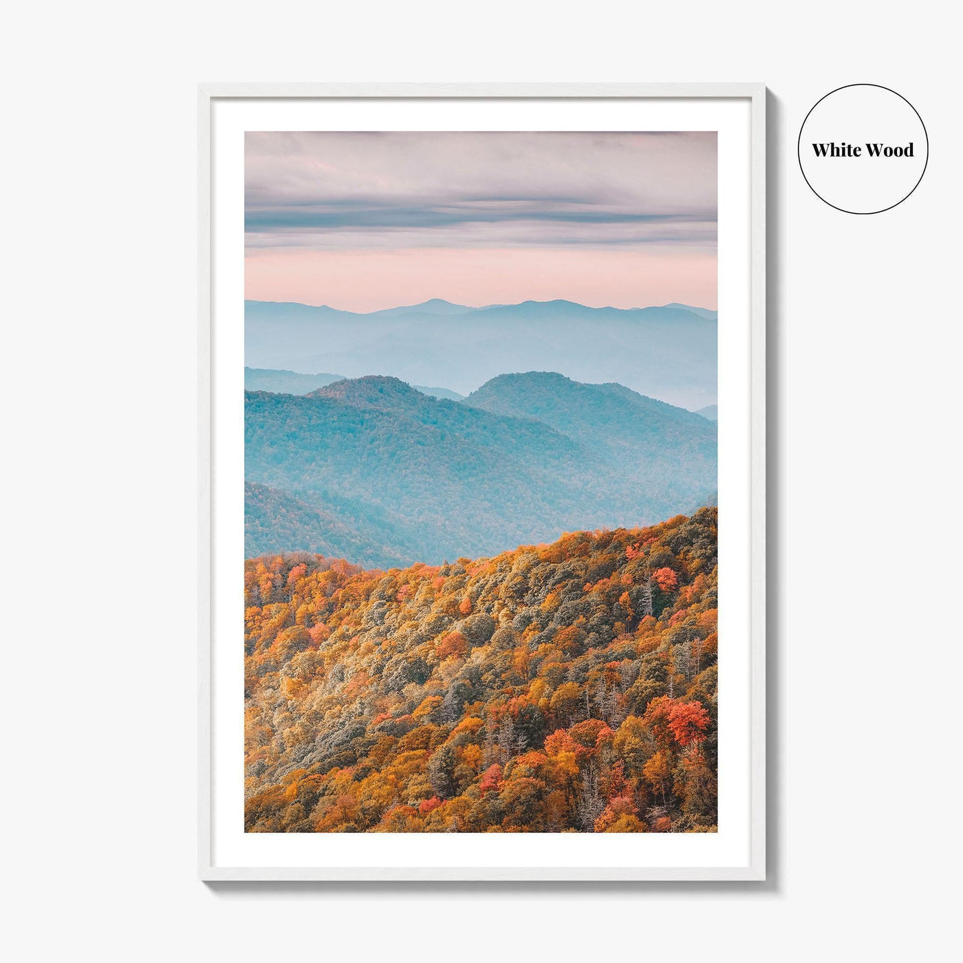 Great Smoky Mountains National Park Fine Art Photo Print, Tennessee Poster, Newfound Pass
