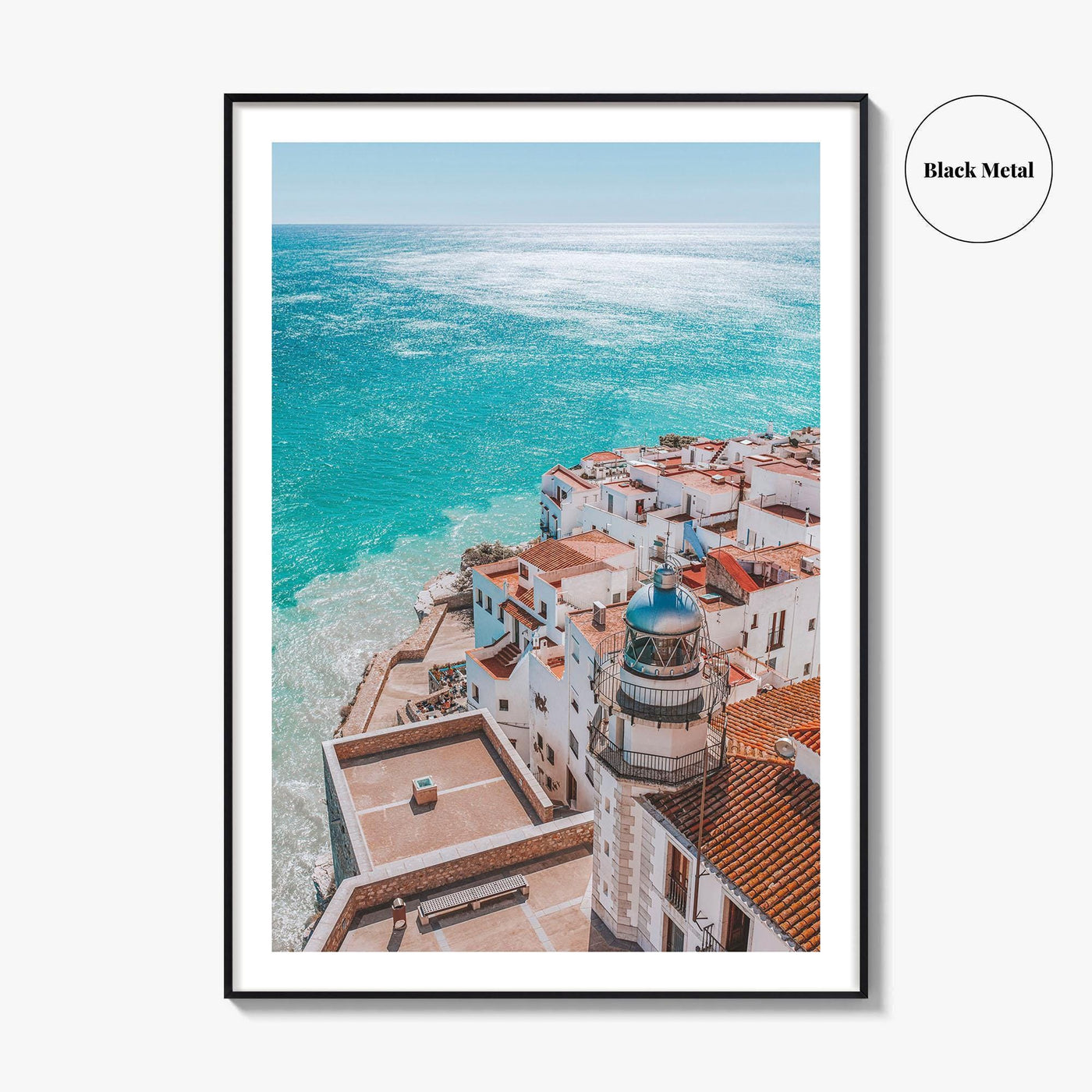 Peñíscola Fine Art Photo Print, Lighthouse, Valencia Spain, Peniscola, Photo Poster