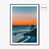 Malibu Golden Fine Art Photo Print, El Pescador State Beach, California, USA, Pacific Ocean