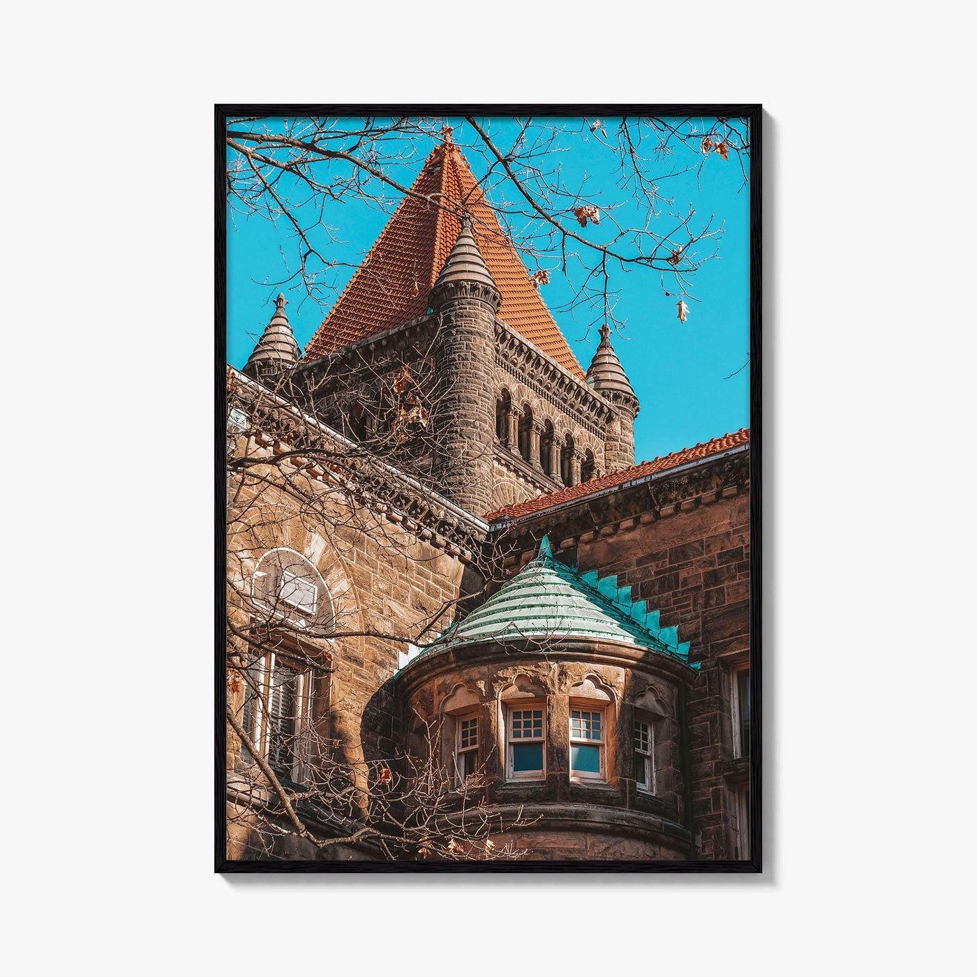 Champaign Urbana Fine Art Photo Print, University of Illinois UIUC, United States Poster