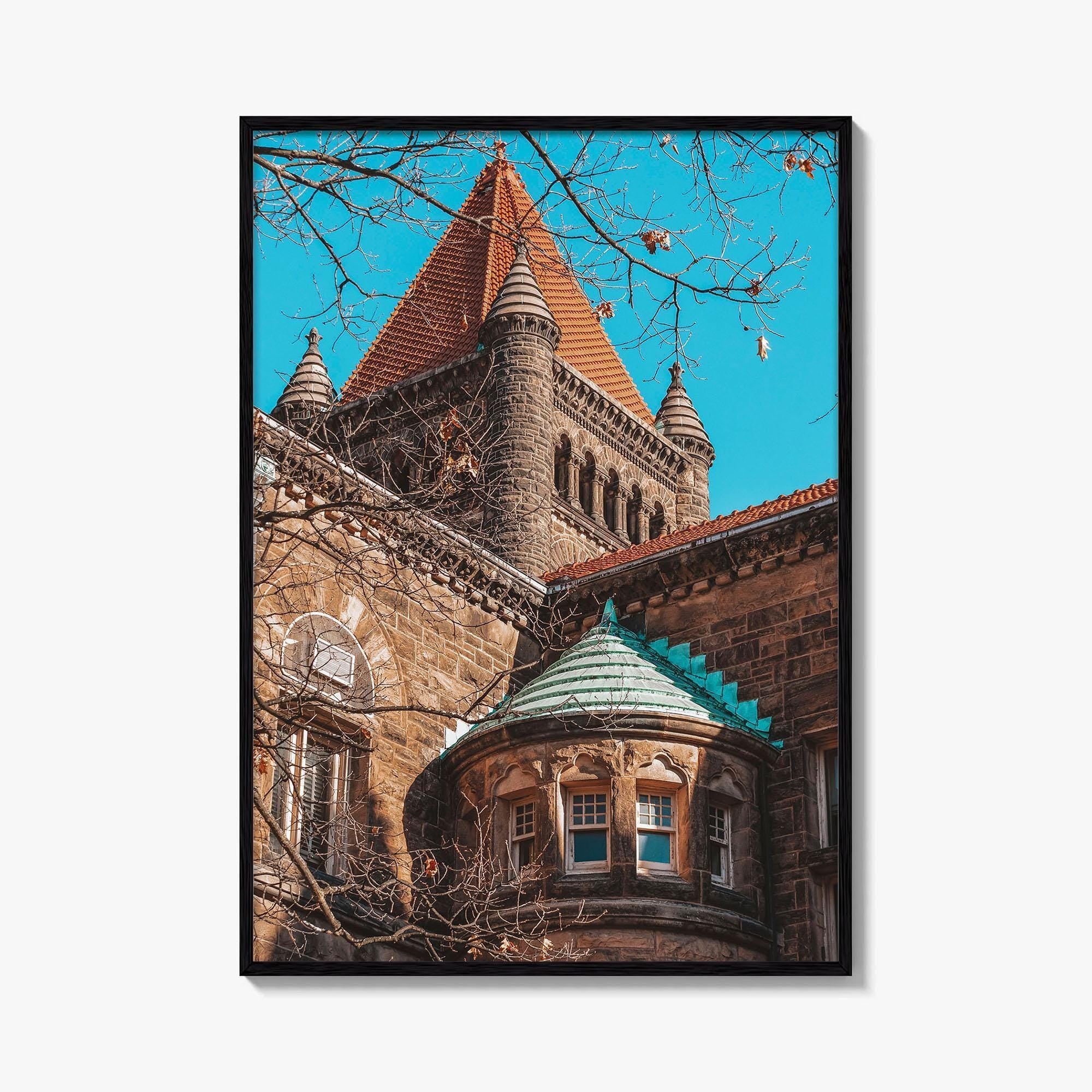 Champaign Urbana Fine Art Photo Print, University of Illinois UIUC, United States Poster