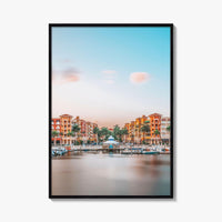 Naples Skyline Fine Art Photo Print, Florida USA Downtown Wall Decor Poster