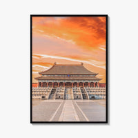 Beijing Fine Art Photo Print, Forbidden City Imperial Palace, Peking China Wall Poster