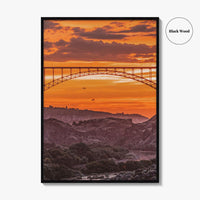 Twin Falls Idaho Fine Art Photo Print, Perrine Bridge, Base Jumpers, Wall Decor, Poster
