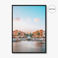 Naples Skyline Fine Art Photo Print, Florida USA Downtown Wall Decor Poster