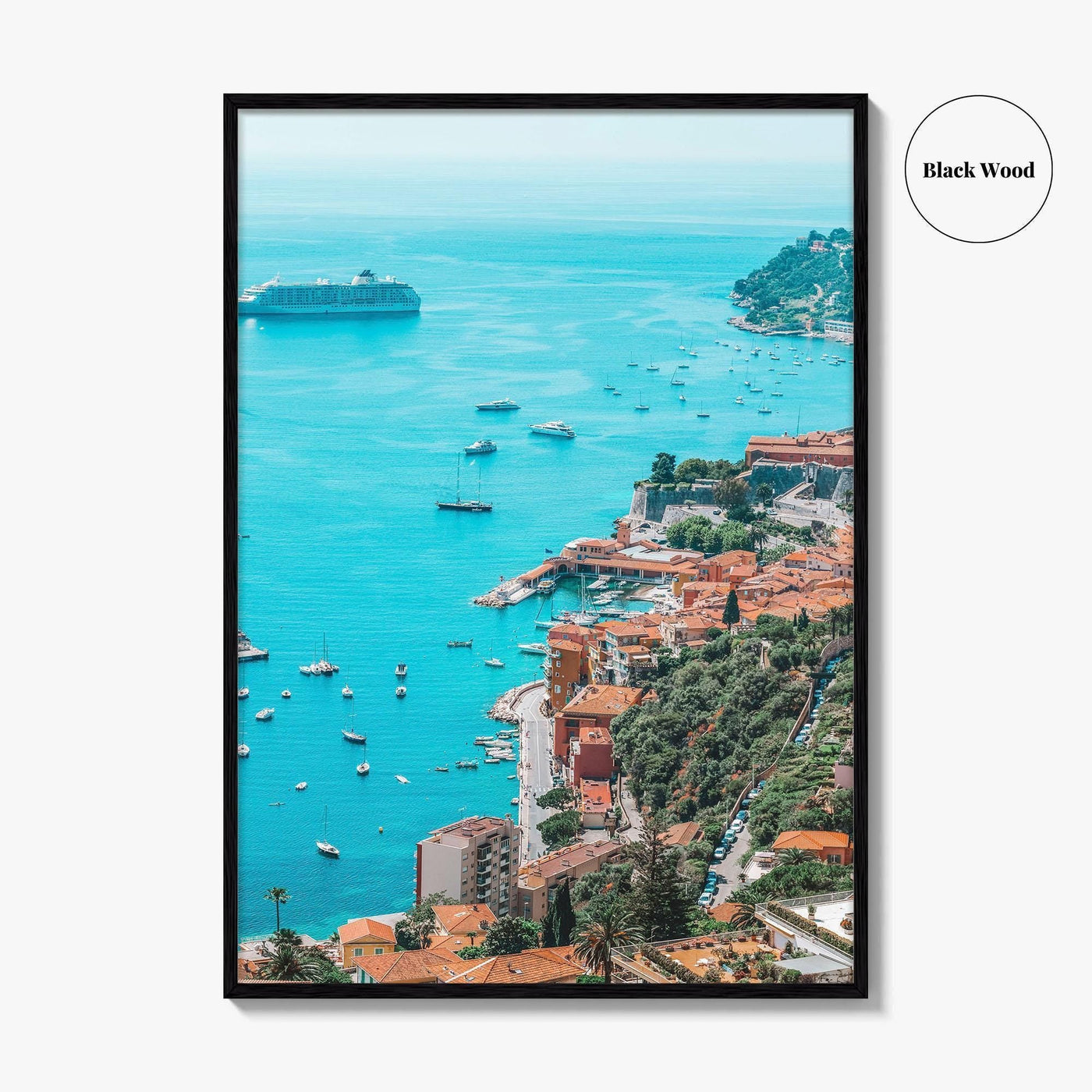 Côte d'Azur Fine Art Photo Print, French Riviera Poster