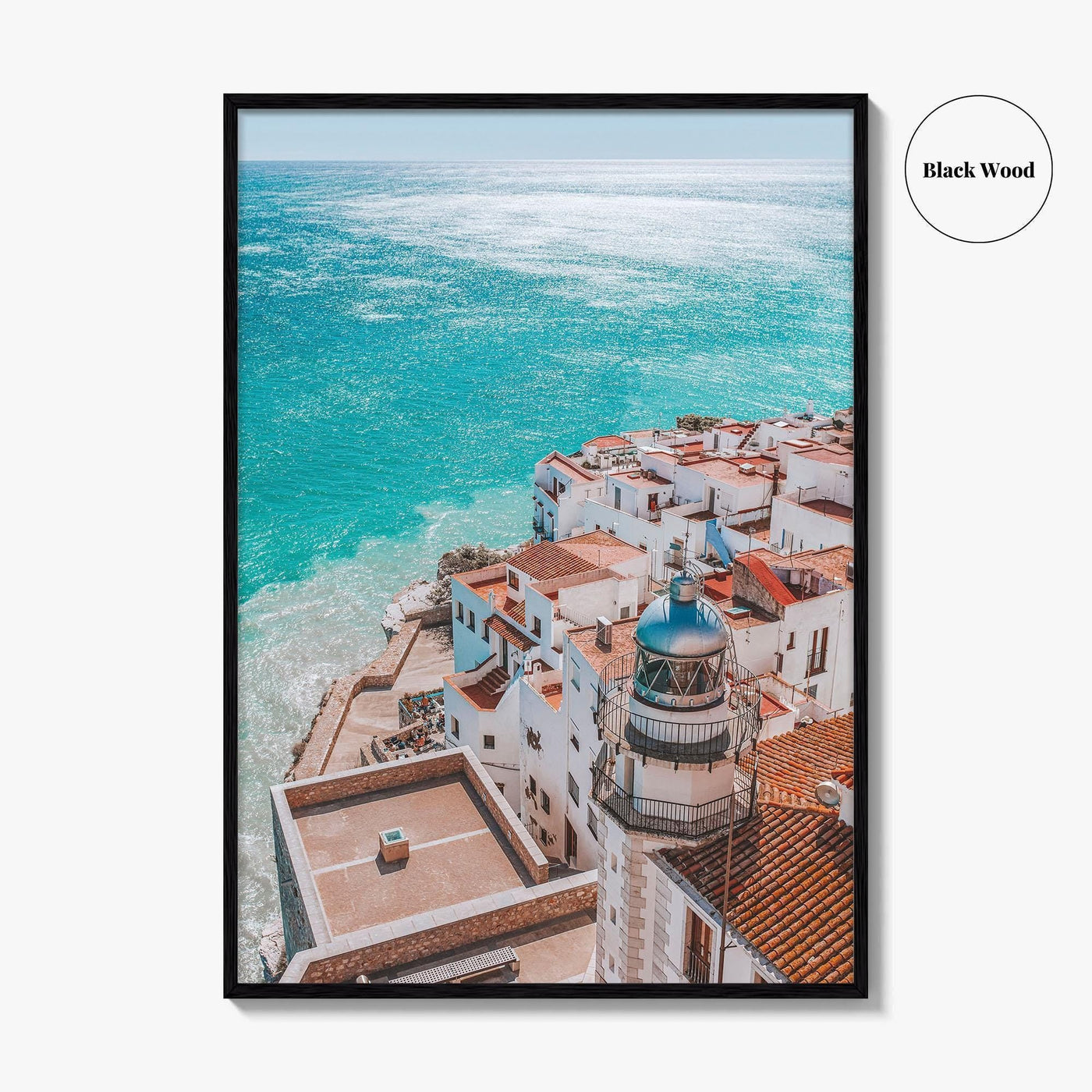 Peñíscola Fine Art Photo Print, Lighthouse, Valencia Spain, Peniscola, Photo Poster