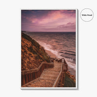 Encinitas Fine Art Photo Print, San Diego, California, USA Wall Decor Poster