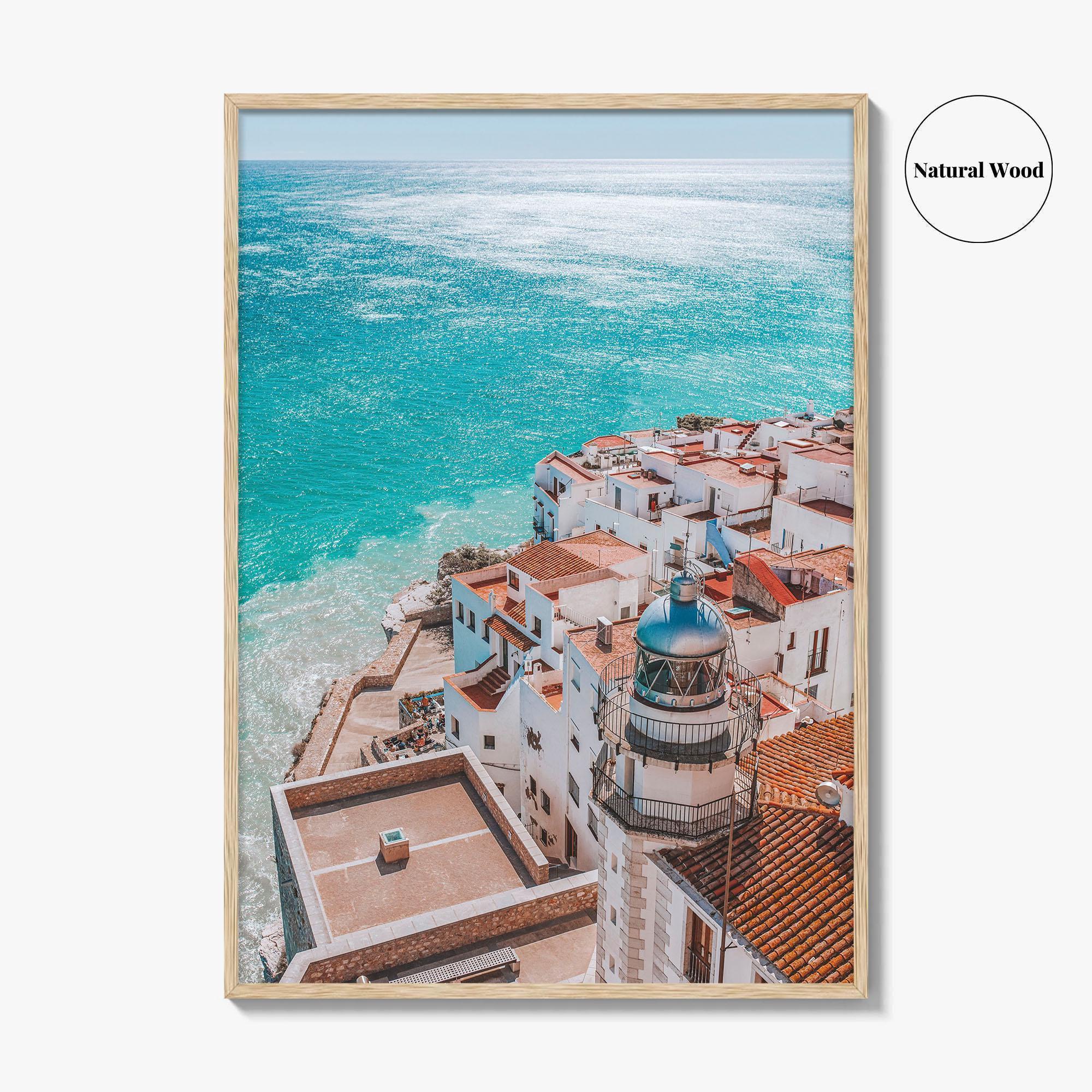 Peñíscola Fine Art Photo Print, Lighthouse, Valencia Spain, Peniscola, Photo Poster