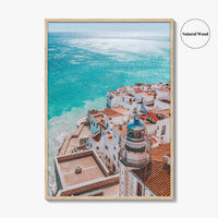 Peñíscola Fine Art Photo Print, Lighthouse, Valencia Spain, Peniscola, Photo Poster