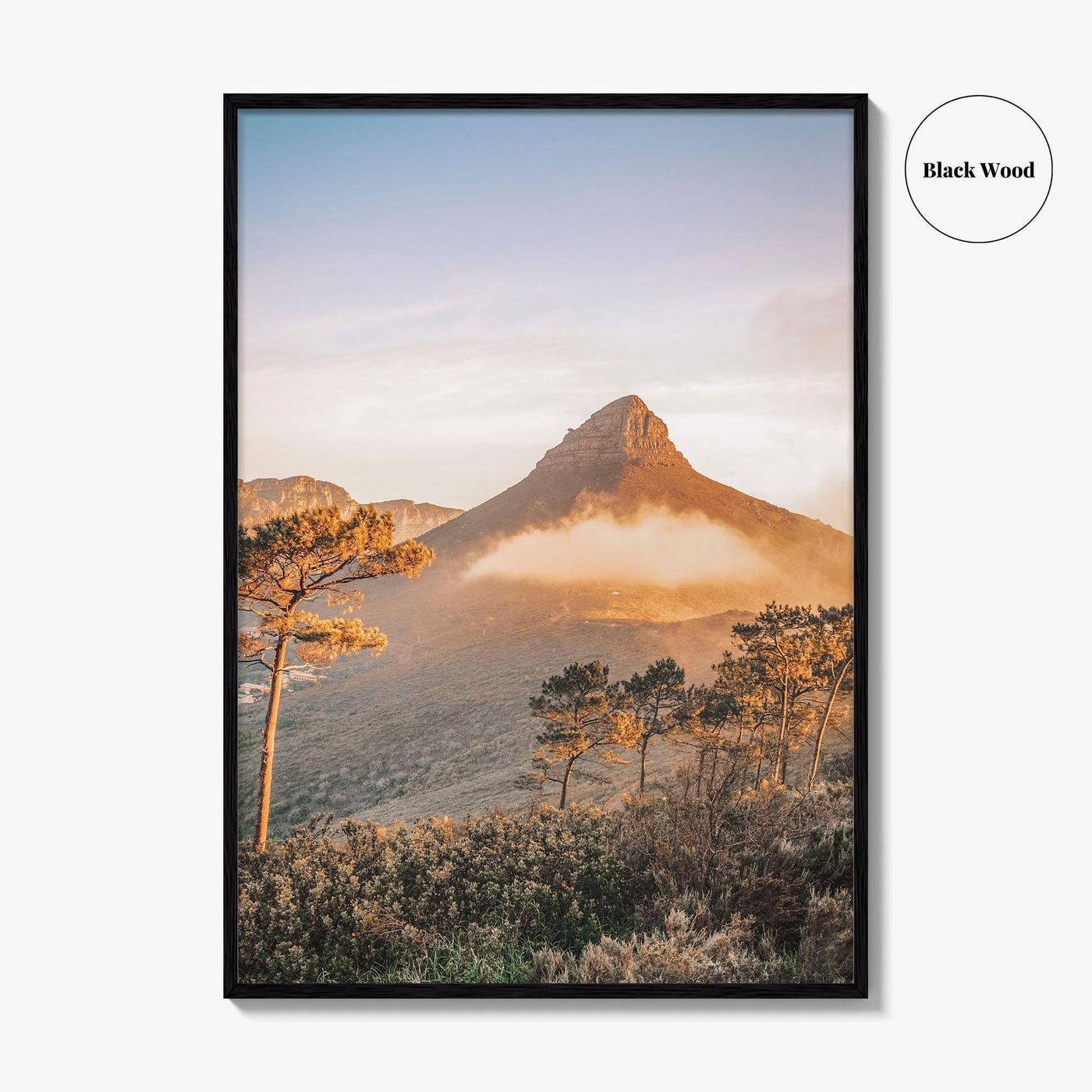 Cape Town Fine Art Photo Print, Lion's Head, South Africa Wall Decor Poster