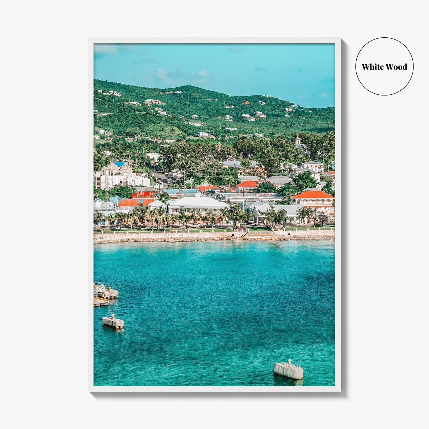 Frederiksted St Croix Fine Art Photo Print, US Virgin Islands, USVI, Wall Decor, Poster