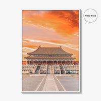 Beijing Fine Art Photo Print, Forbidden City Imperial Palace, Peking China Wall Poster