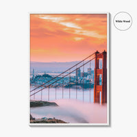 Golden Gate Bridge Fine Art Photo Print, San Francisco, California, USA, Bay Area, Poster