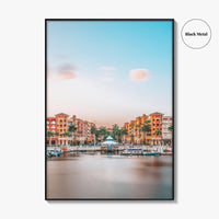 Naples Skyline Fine Art Photo Print, Florida USA Downtown Wall Decor Poster