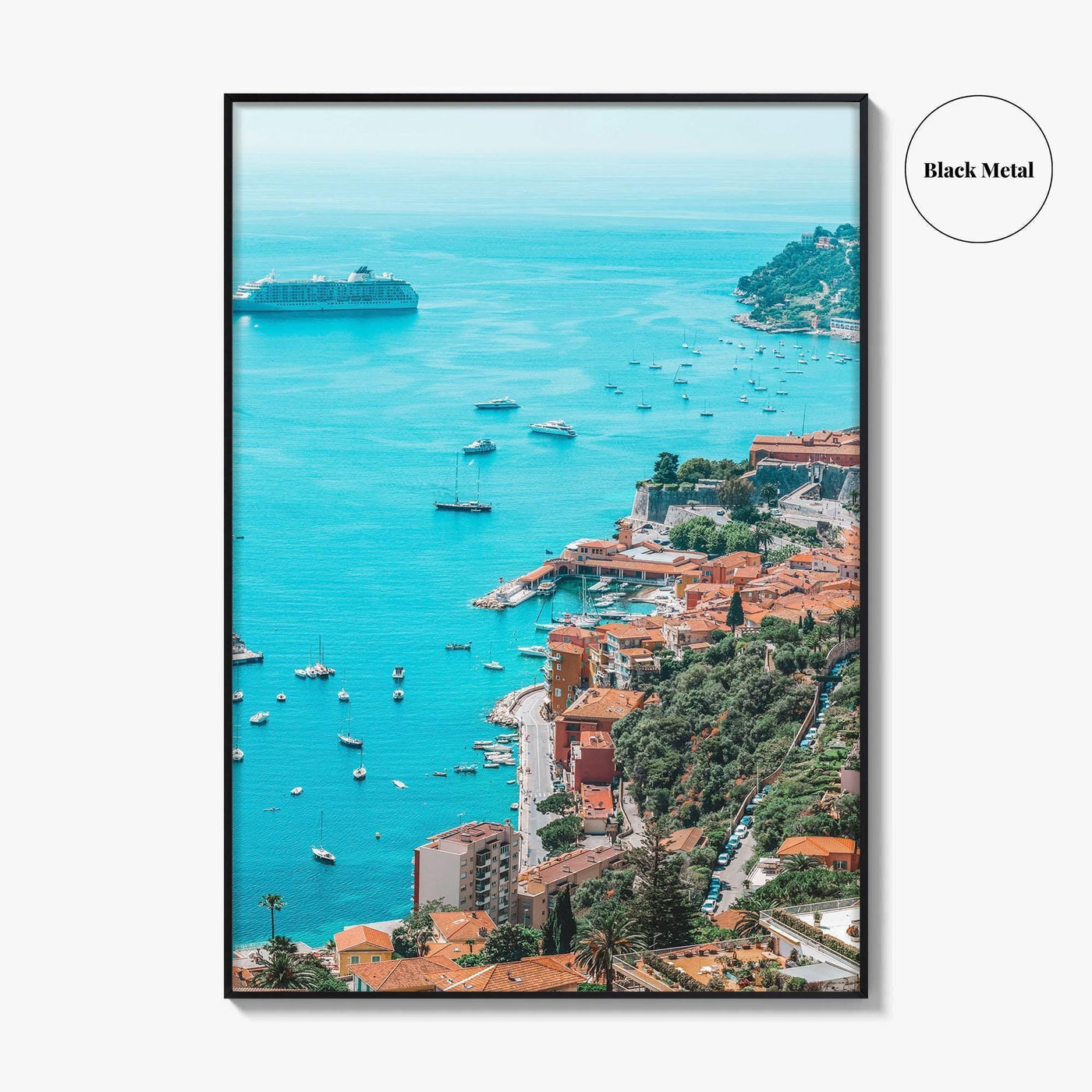 Côte d'Azur Fine Art Photo Print, French Riviera Poster