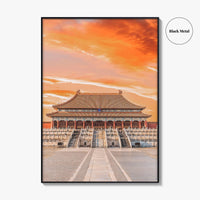 Beijing Fine Art Photo Print, Forbidden City Imperial Palace, Peking China Wall Poster