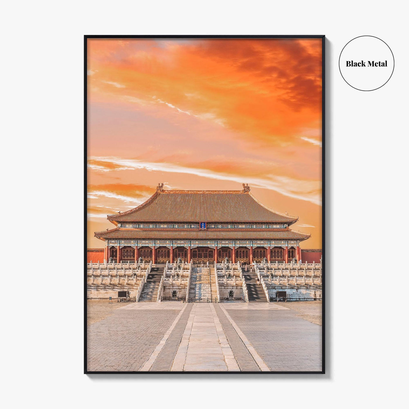 Beijing Fine Art Photo Print, Forbidden City Imperial Palace, Peking China Wall Poster
