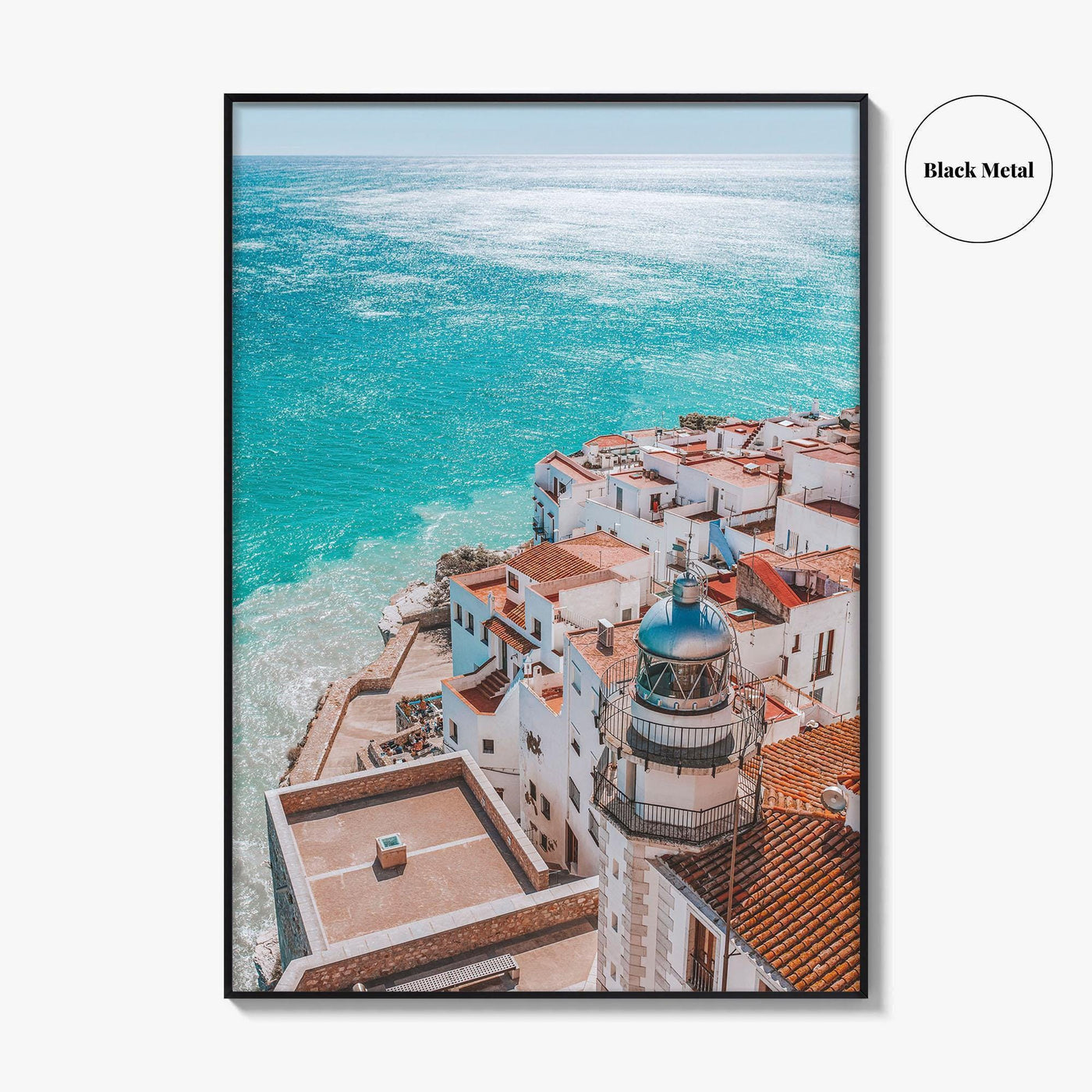 Peñíscola Fine Art Photo Print, Lighthouse, Valencia Spain, Peniscola, Photo Poster