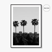 Anaheim Skyline Black and White Fine Art Photo Print, Orange County Poster, California Poster