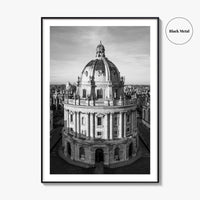 Oxford Black and White Fine Art Photo Print, Radcliffe Camera Bodleian Library Poster UK