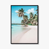 Jamaica Fine Art Photo Print, Tropical Island Beach, Palm Trees, Caribbean Wall Decor, Poster