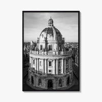Oxford Black and White Fine Art Photo Print, Radcliffe Camera Bodleian Library Poster UK