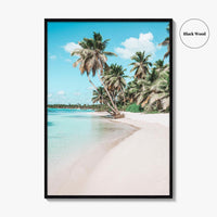 Jamaica Fine Art Photo Print, Tropical Island Beach, Palm Trees, Caribbean Wall Decor, Poster
