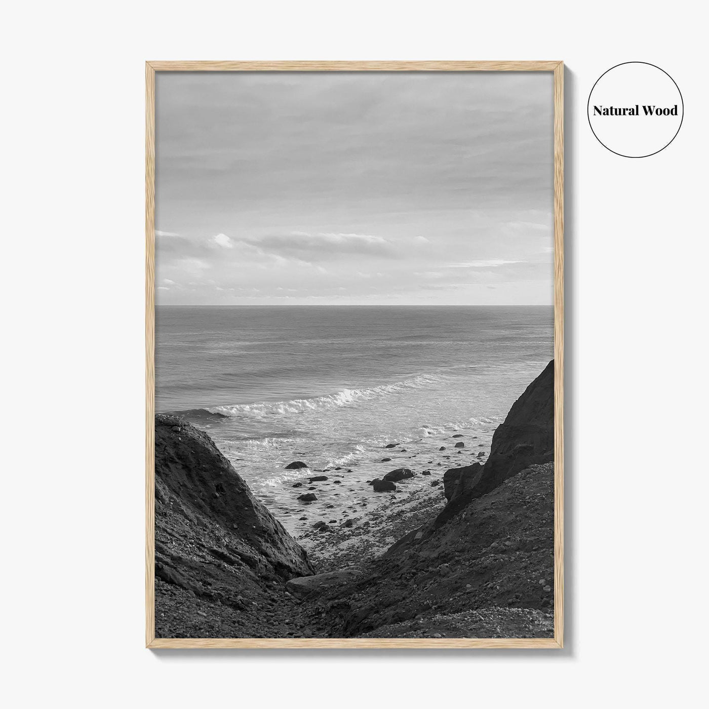 Montauk Black and White Fine Art Photo Print, Long Island Hamptons Poster