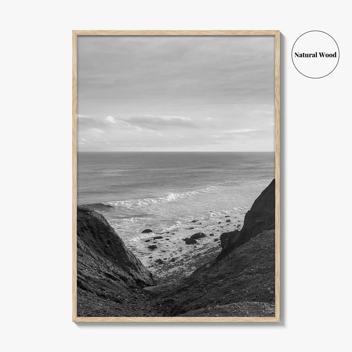 Montauk Black and White Fine Art Photo Print, Long Island Hamptons Poster
