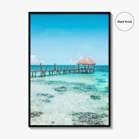 Cancun Fine Art Photo Print, Quintana Roo Mexico Wall Decor Poster, Riviera Maya