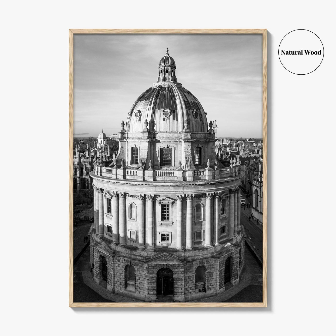Oxford Black and White Fine Art Photo Print, Radcliffe Camera Bodleian Library Poster UK