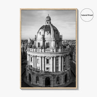 Oxford Black and White Fine Art Photo Print, Radcliffe Camera Bodleian Library Poster UK