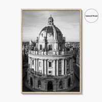 Oxford Black and White Fine Art Photo Print, Radcliffe Camera Bodleian Library Poster UK