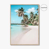 Jamaica Fine Art Photo Print, Tropical Island Beach, Palm Trees, Caribbean Wall Decor, Poster