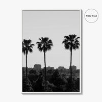 Anaheim Skyline Black and White Fine Art Photo Print, Orange County Poster, California Poster