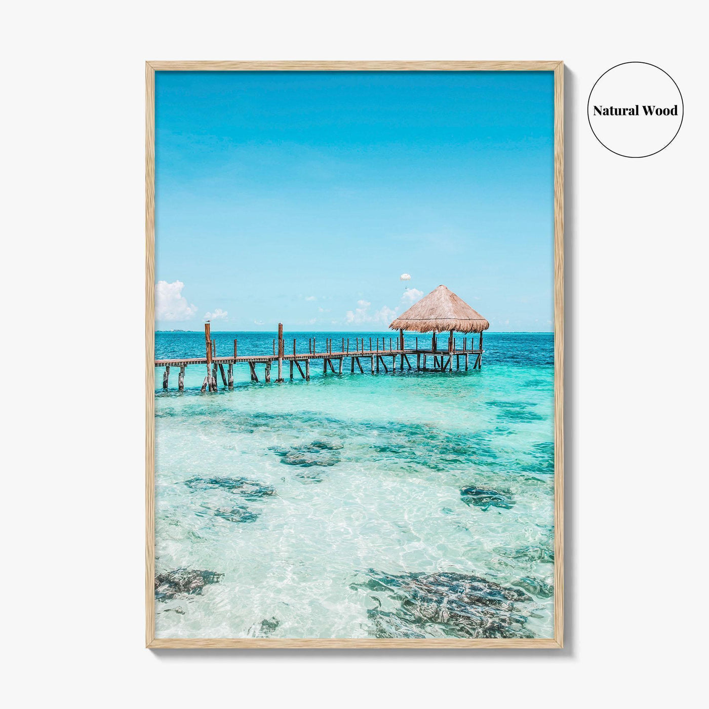 Cancun Fine Art Photo Print, Quintana Roo Mexico Wall Decor Poster, Riviera Maya