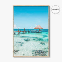 Cancun Fine Art Photo Print, Quintana Roo Mexico Wall Decor Poster, Riviera Maya