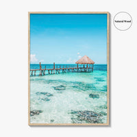 Cancun Fine Art Photo Print, Quintana Roo Mexico Wall Decor Poster, Riviera Maya