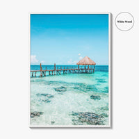 Cancun Fine Art Photo Print, Quintana Roo Mexico Wall Decor Poster, Riviera Maya
