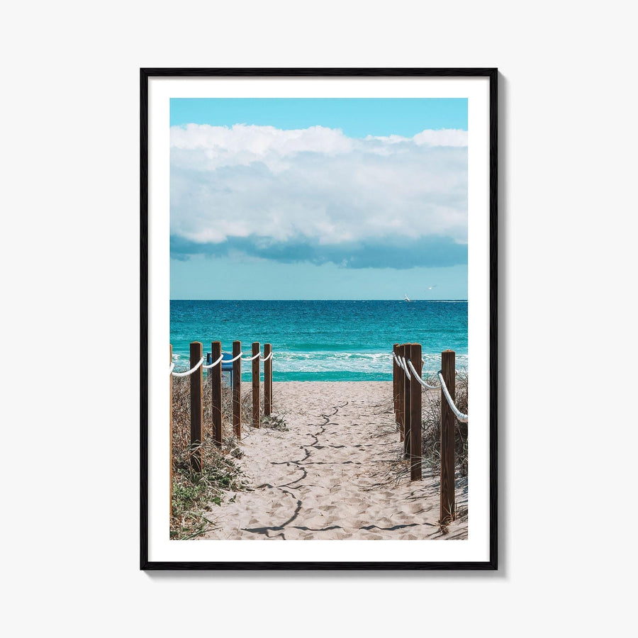 Delray Beach Fine Art Photo Print, Florida Poster, USA Ocean Shore, Coastal