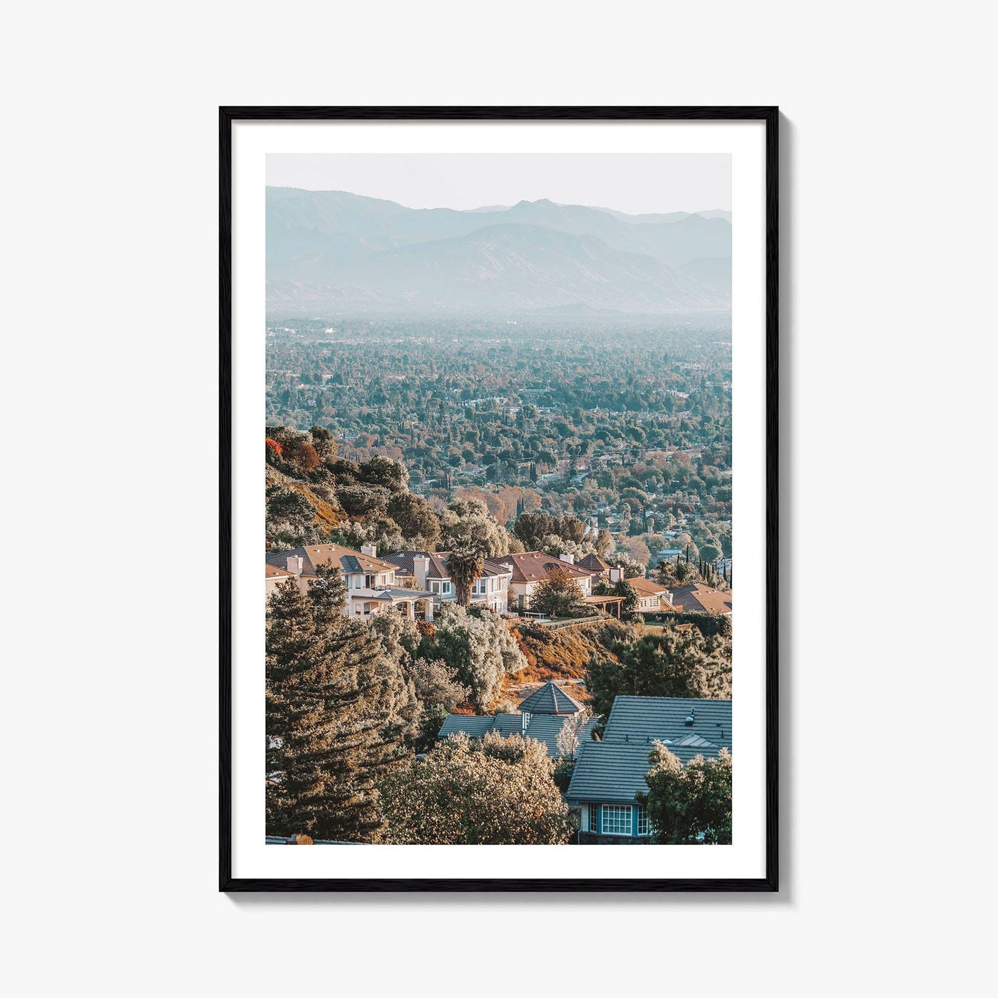 San Fernando Valley Fine Art Photo Print, West Hills Los Angeles California Poster