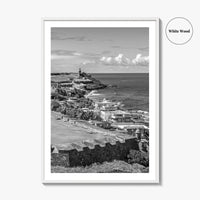 Puerto Rico Black and White Fine Art Photo Print, Old San Juan, El Morro