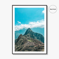 Machu Picchu Fine Art Photo Print, Peru, Cusco, Andes Mountains, Wall Decor, Poster