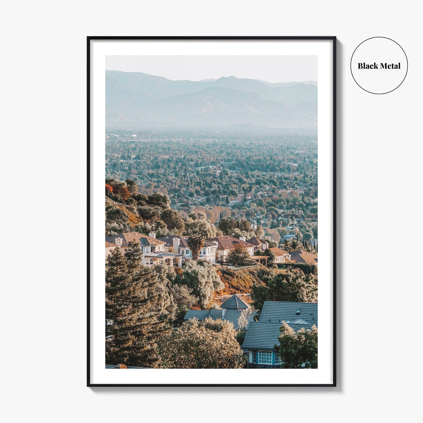 San Fernando Valley Fine Art Photo Print, West Hills Los Angeles California Poster