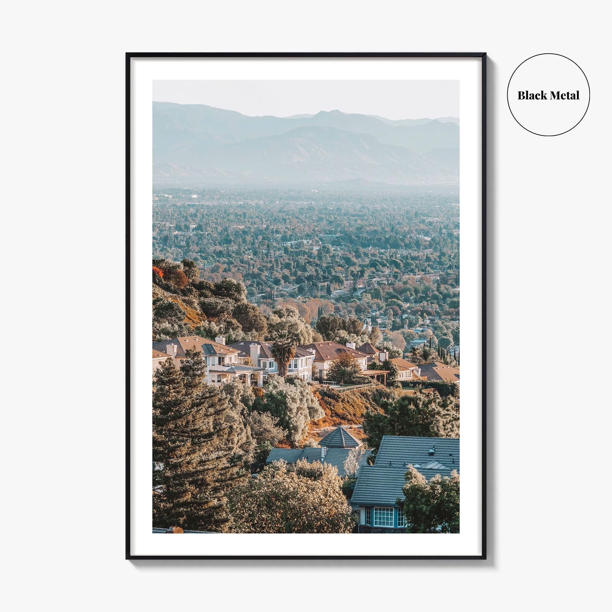 San Fernando Valley Fine Art Photo Print, West Hills Los Angeles California Poster