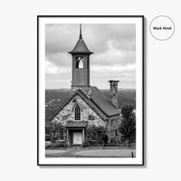 Branson Black and White Fine Art Photo Print, Missouri Top of the Rock Poster