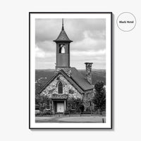 Branson Black and White Fine Art Photo Print, Missouri Top of the Rock Poster