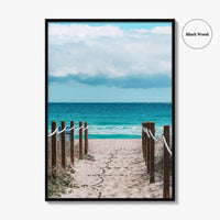 Delray Beach Fine Art Photo Print, Florida Poster, USA Ocean Shore, Coastal